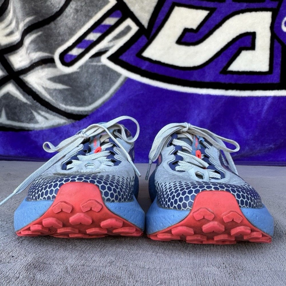 Size‎ 8 - Brooks Womens Caldera 6 Trail Shoes Blue Gray Red - Picture 4 of 15